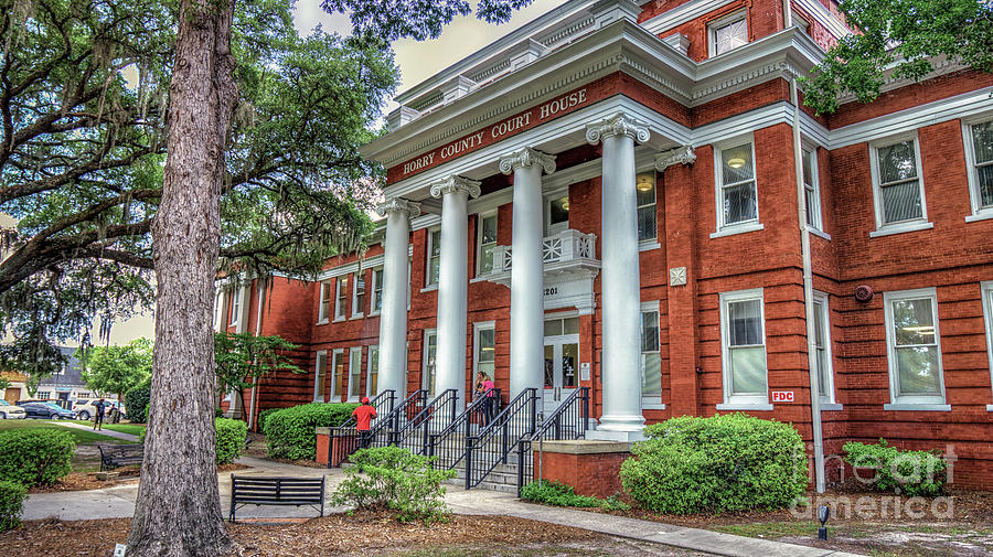 Horry County Court House Photograph by David Smith