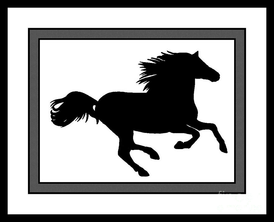 Horse 1 Digital Art By Hussein Kefel - Fine Art America