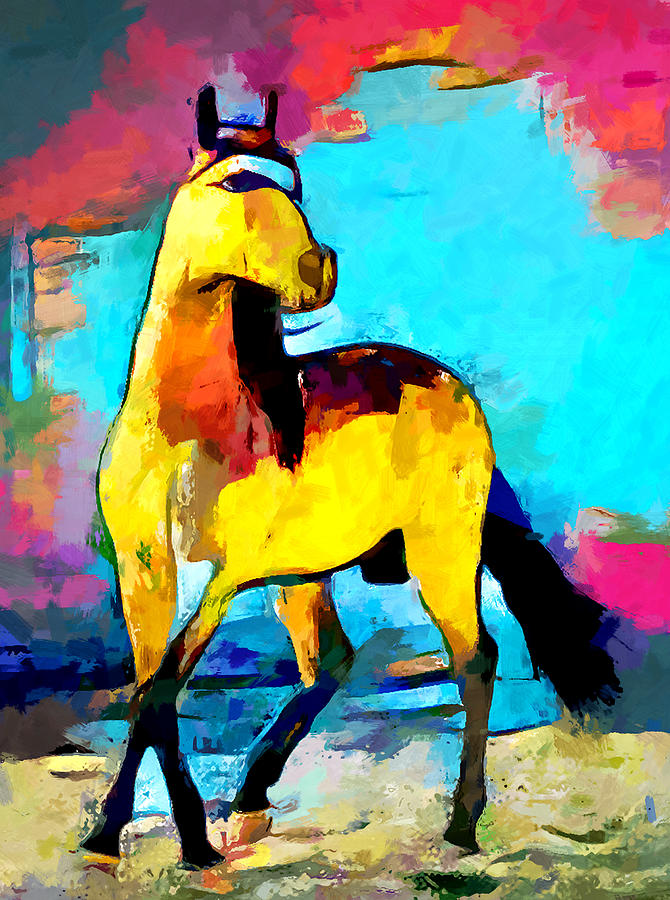 Horse 2 Painting by Chris Butler
