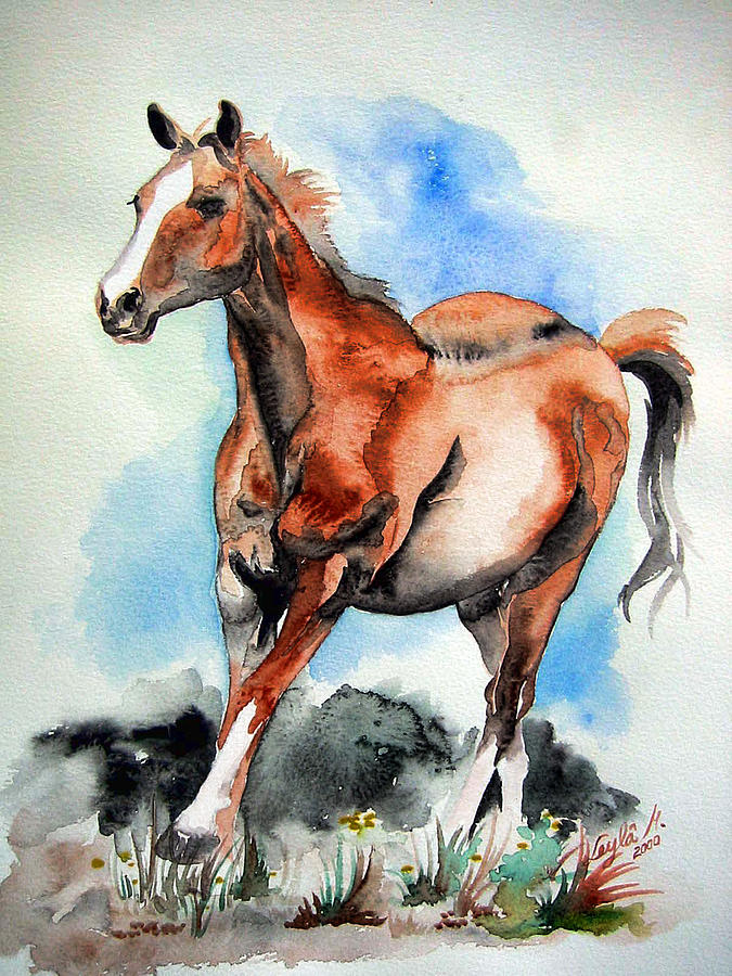 Horse #2 Painting