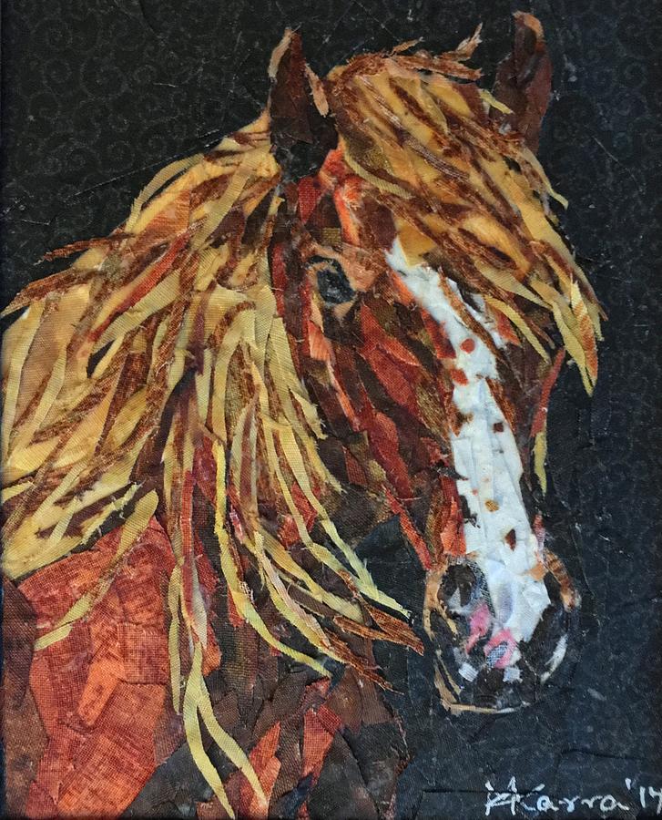 Horse 4 Painting by Mihira Karra