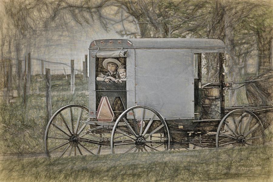 Horse and Buggy Ride  Photograph by Dyle   Warren