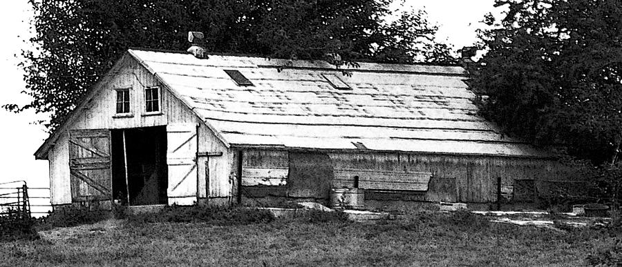 Horse barn now Photograph by Scott Washburn - Pixels