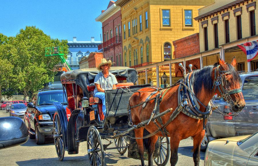 Horse Drawn Carriage Ride Photograph by Randy Wehner