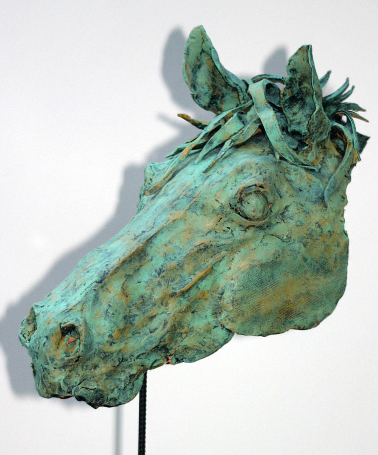 Horse Head Sculpture by Tom Smith