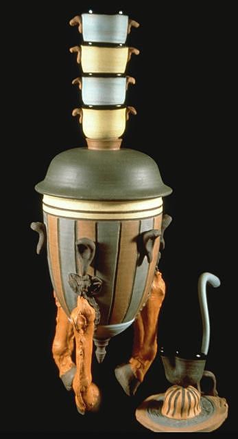 Horse Leg Soup Tureen Ceramic Art by Kreg Owens Horse Leg Soup Tureen Ceramic Art by Kreg Owens
