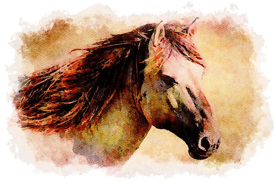 Horse by Mustapha Dazi Horse by Mustapha Dazi