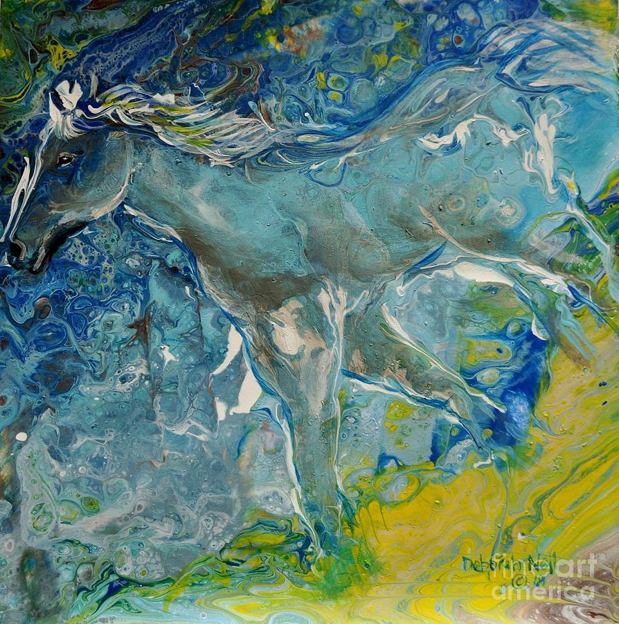 Horse of a Different Color Painting by Deborah Nell