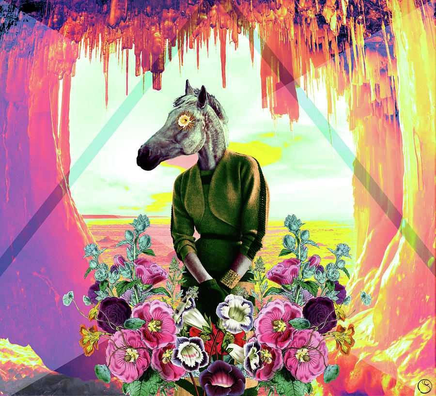 Horse Of A Different Color Digital Art by Girl So Weird - Fine Art America