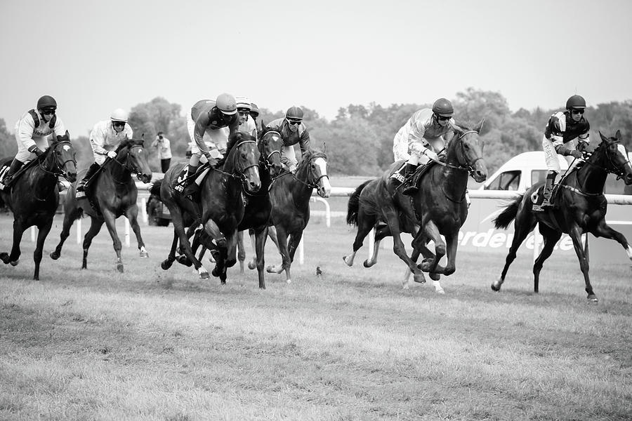 Horse race in Baden-Baden, Germany. Photograph by Gerlya Sunshine