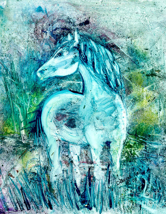 Horse Sense Painting by Deborah Nell