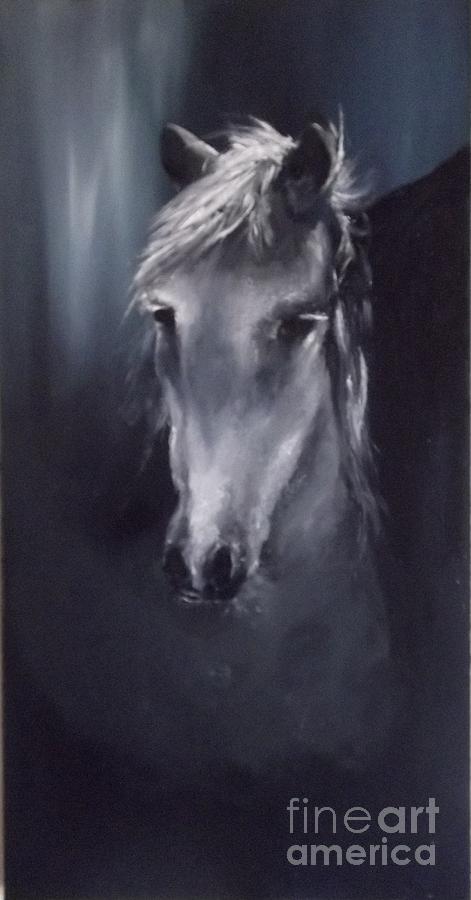 Horse Spirit Painting by Lizzy Forrester