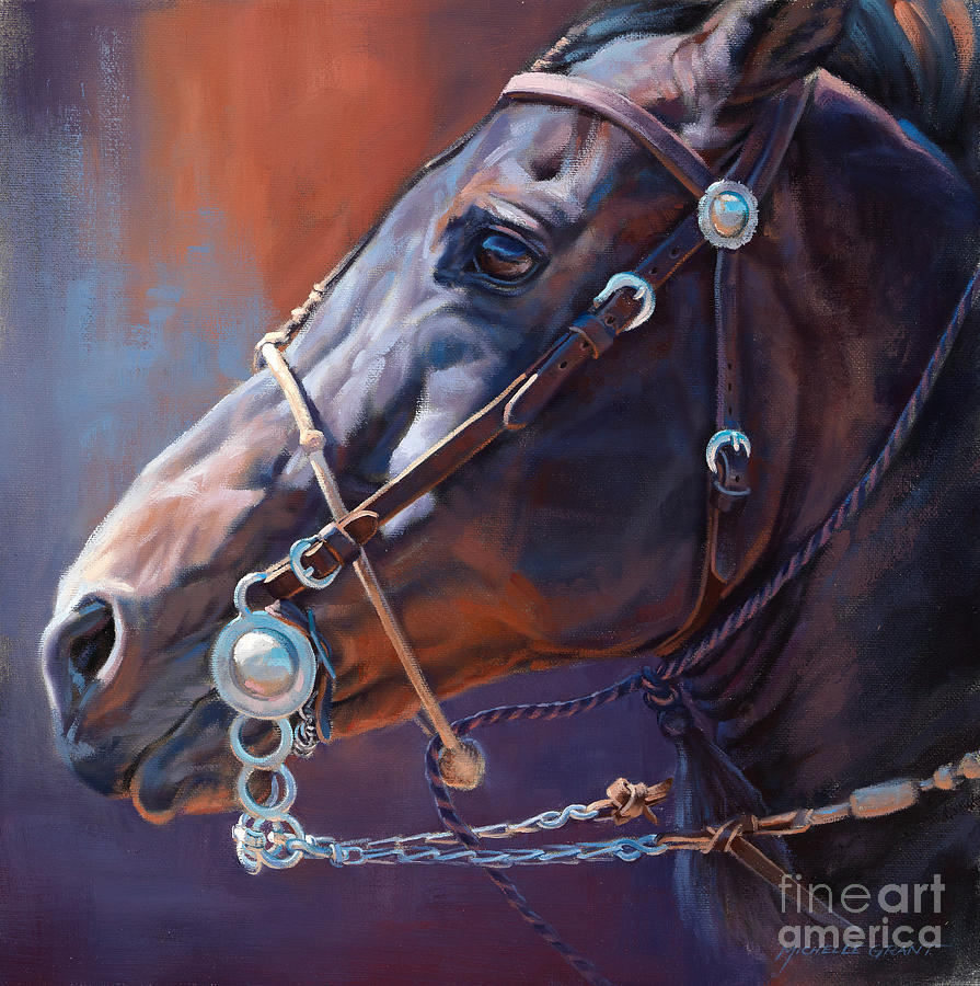 Horse Study Painting by JQ Licensing