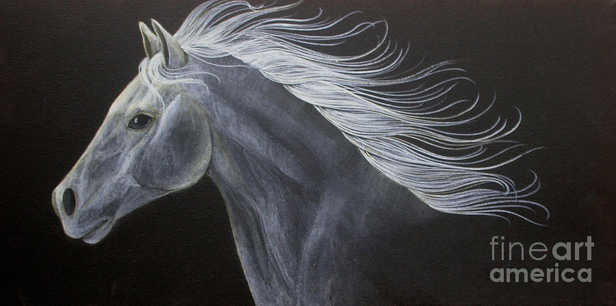 Horse Painting - Horse by Susan Clausen