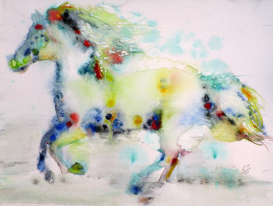 Horse Truth Painting by Fabrizio Cassetta