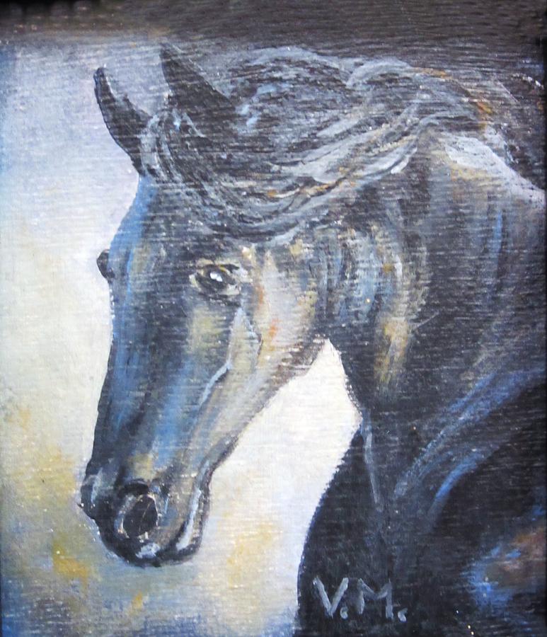 Horse Painting by Vesna Martinjak