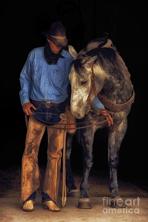 Horse Whisperer Photograph by Priscilla Burgers