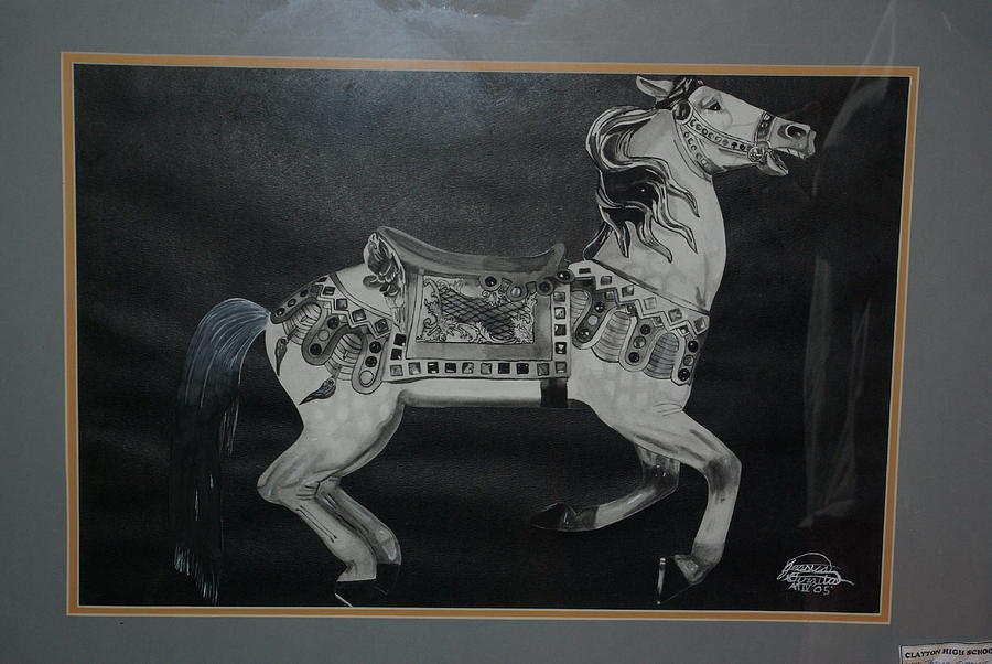 Horse Painting - Horsecaricel by Jessica Conoley Giraitis Horse Painting - Horsecaricel by Jessica Conoley Giraitis