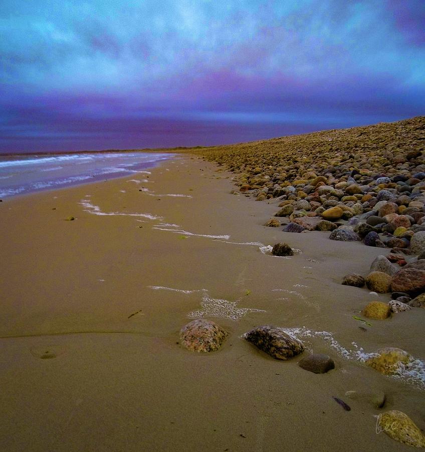Pebbles Photograph - Horseneck beach by Bruce Carpenter