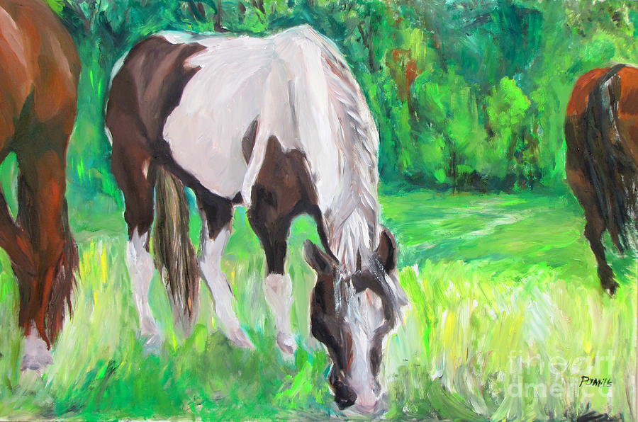 Horses  Painting by Patrick Mills 