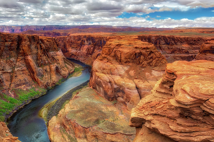 Horseshoe Bend Arizona - Colorado River $4 Photograph by Jennifer Rondinelli Reilly - Fine Art Photography