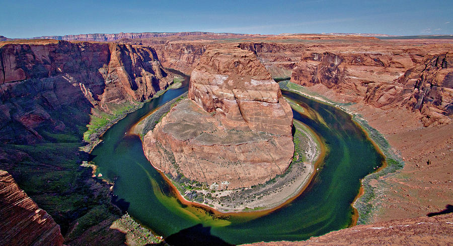 Horseshoe Bend Overlook Photograph by Suzanne Stout