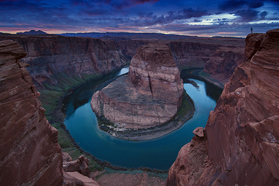 Horseshoe Bend Sunset Photograph By Bob Keller - Pixels