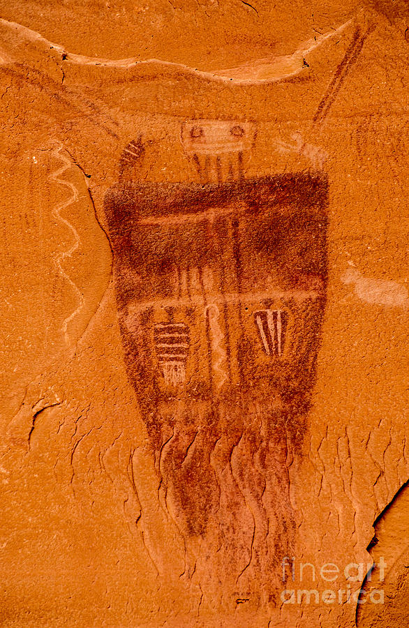  Great Gallery Figure 1 - Pictographs  Photograph by Gary Whitton