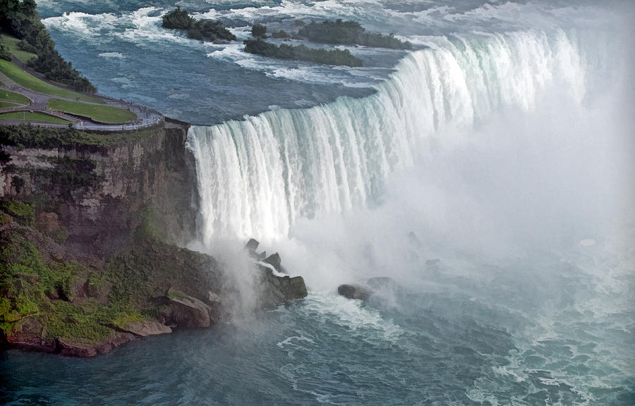 Horseshoe Falls at Niagara Photograph by Ginger Wakem