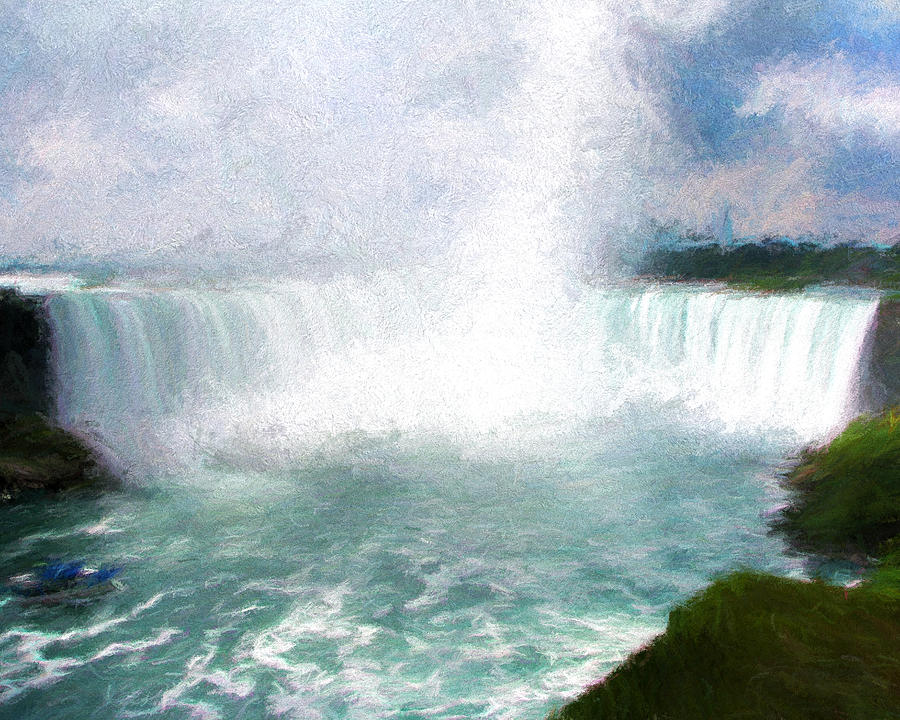 Horseshoe Falls - Niagara Falls Photograph by John Freidenberg