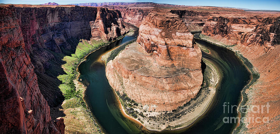 Horseshoes Bend Pano Photograph by Chuck Kuhn