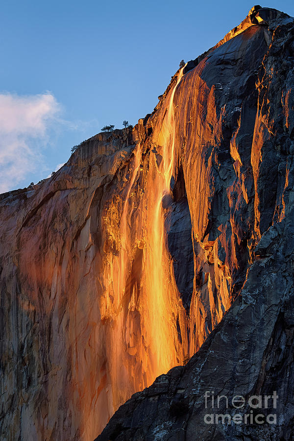 Horsetail Falls Photograph by Anthony Michael Bonafede