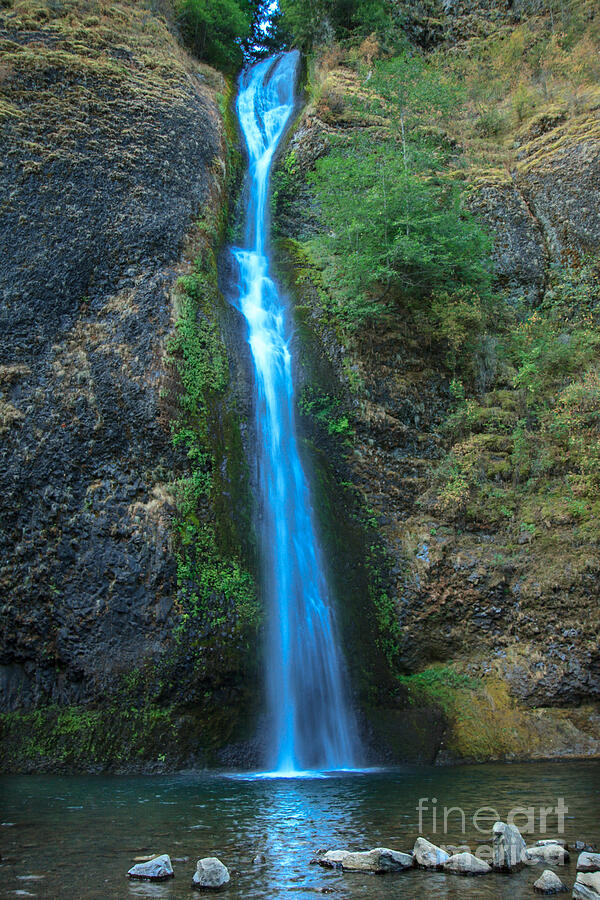 Nature Photograph - Horsetail Falls by Robert Bales