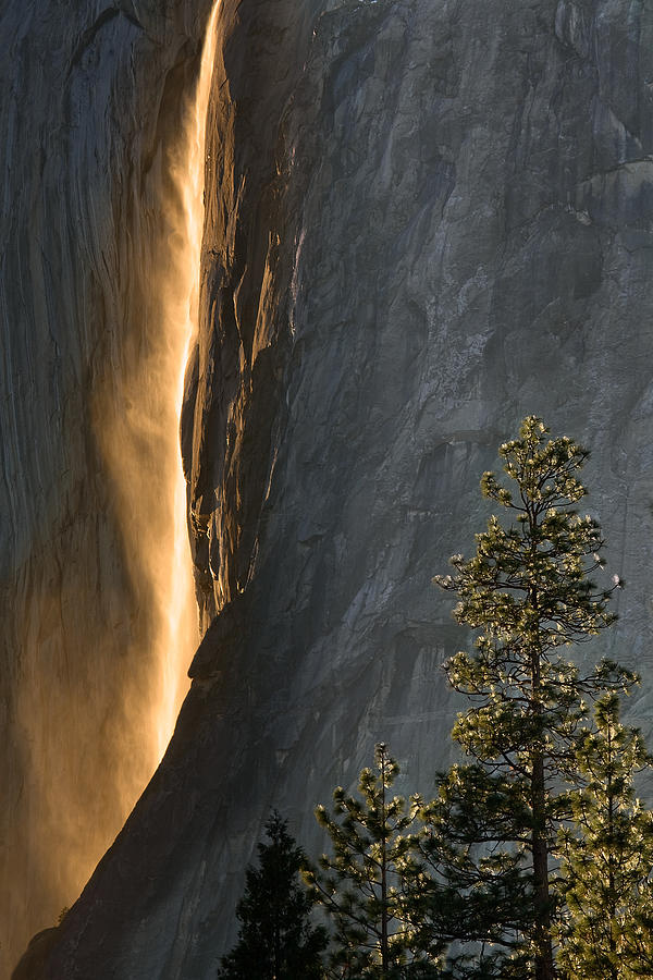 Horsetail Falls Yosemite 2 Photograph by Dan Leffel | Fine Art America