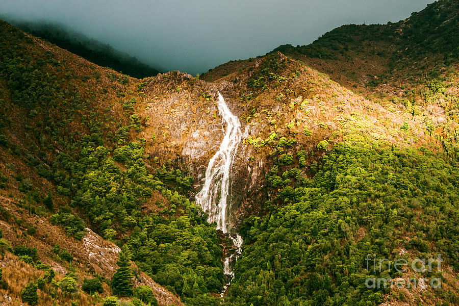 Horsetail Waterfalls Tasmania  Photograph by Jorgo Photography