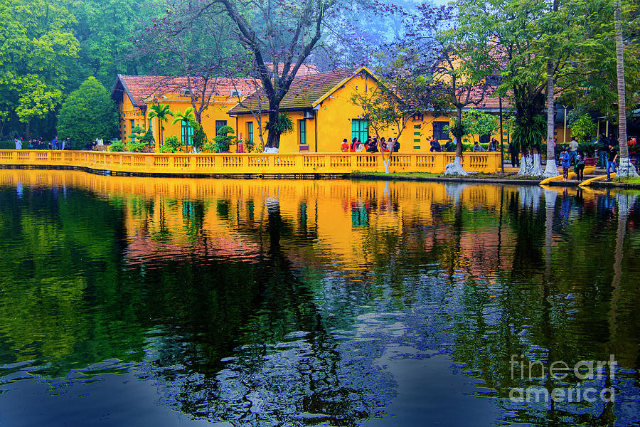 Hos Pond Saigon Photograph by Rick Bragan