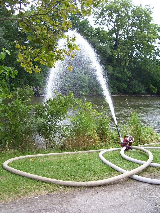 Hose action Photograph by Melinda Dare Benfield