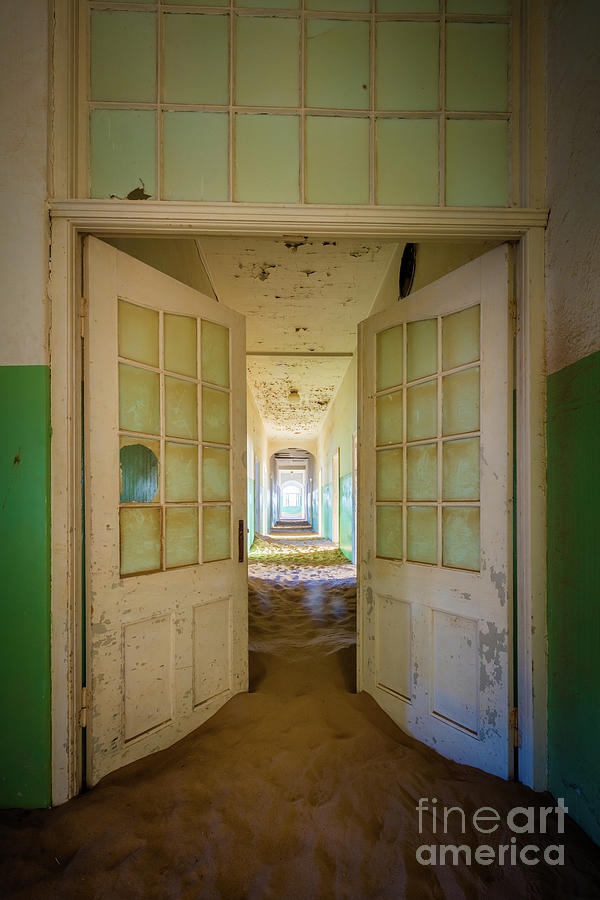 Hospital Hallway Photograph by Inge Johnsson