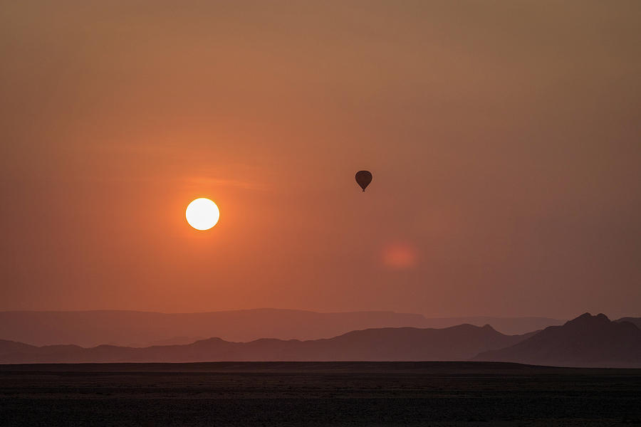 Hot Air Balloon at Sunrise Photograph by Rich Isaacman