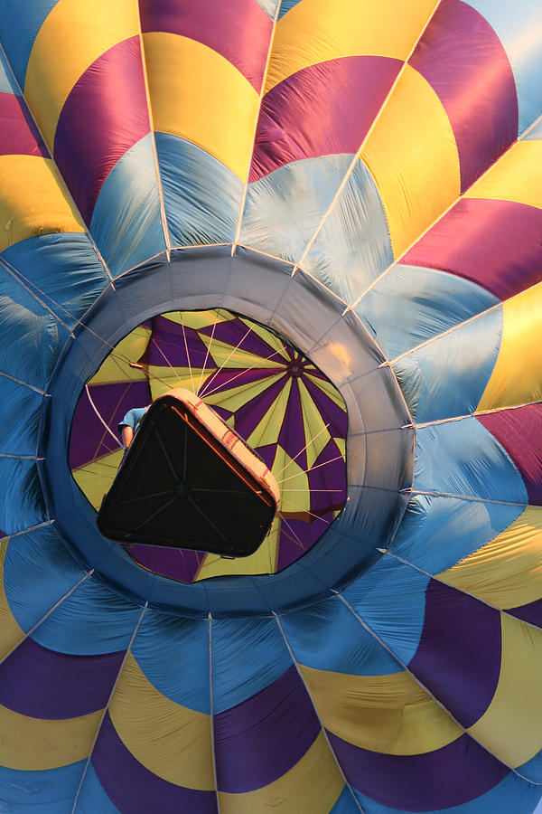 Hot Air Balloon Basket Photograph by Heather Classen - Fine Art America