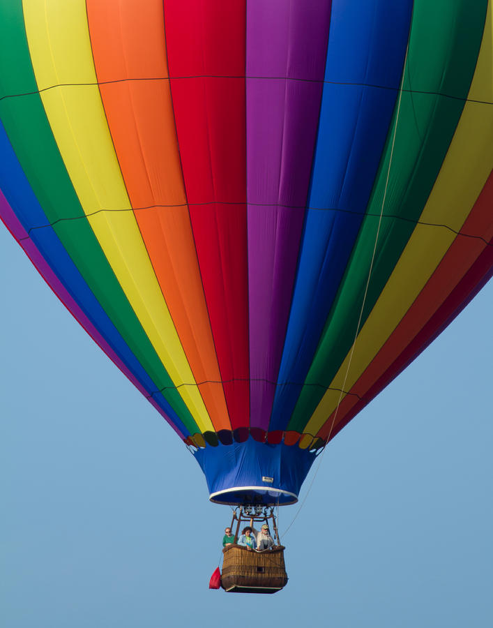Hot AIr Balloon Close-up Photograph by Leah Palmer