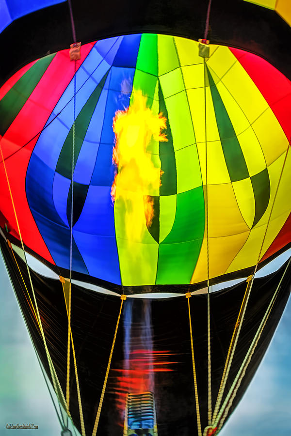 Hot Air Balloon Flame Photograph by LeeAnn McLaneGoetz McLaneGoetzStudioLLCcom
