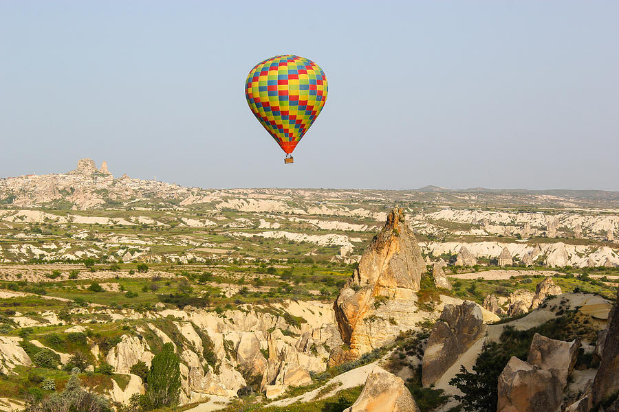 Hot Air Balloon Photograph - Hot Air Balloon by Freepassenger By Ozzy CG Hot Air Balloon Photograph - Hot Air Balloon by Freepassenger By Ozzy CG
