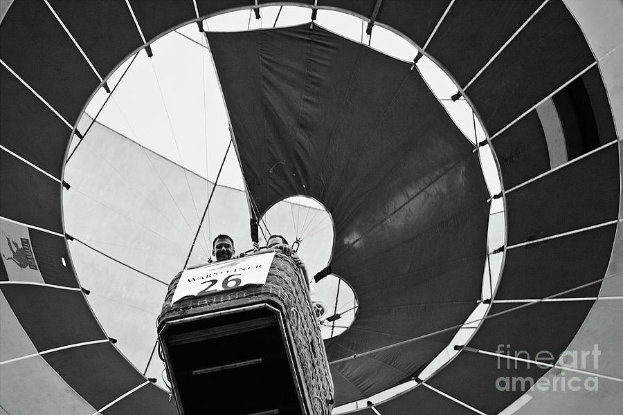 Hot-air balloon Photograph by Heiko Koehrer-Wagner
