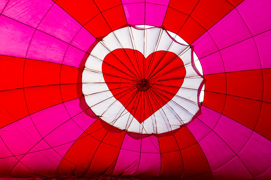 Hot Air Balloon Insider Photograph by Teri Virbickis
