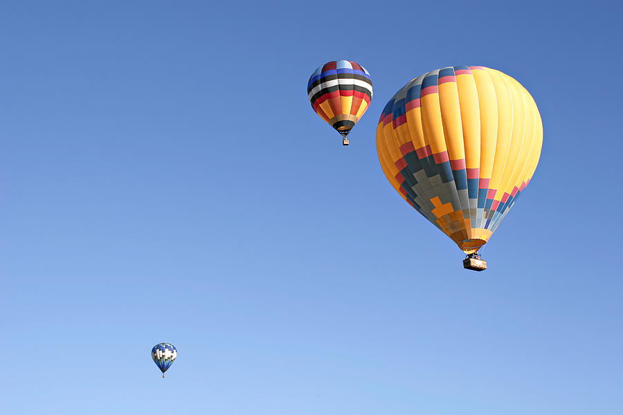 Sports Photograph - Hot Air Balloon Ride A Special Adventure by Alexandra Till