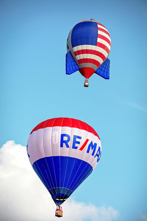 Hot Air Balloon U.S.A. Photograph by Deborah Penland