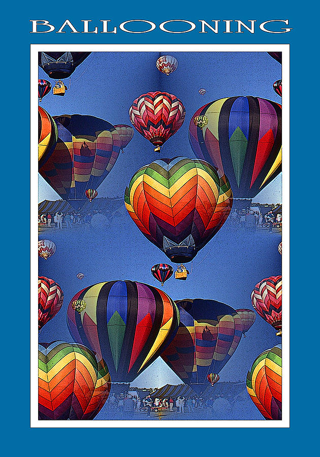 Hot Air Ballooning Poster by Peter Potter Hot Air Ballooning Poster by Peter Potter