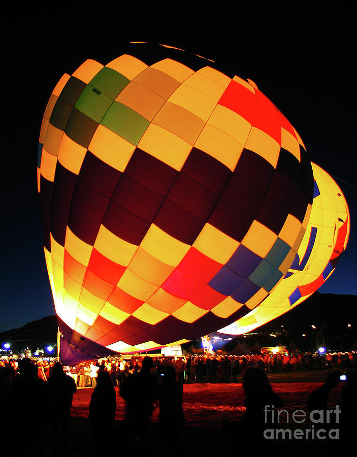 Hot Air Balloons Albuquerque New Mexico 1 Photograph by Bob Christopher