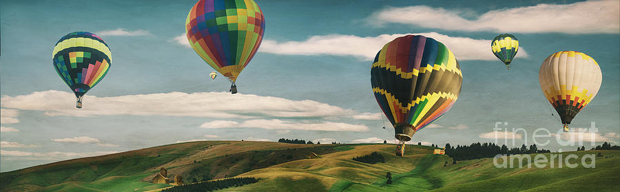 Hot Air Balloon Fantasy Photograph by Priscilla Burgers